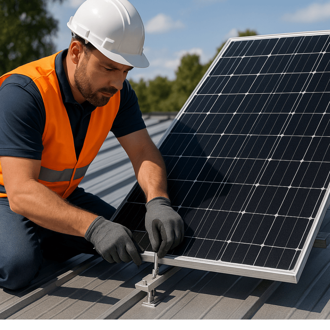 Cómo-Instalar-el-KIT-de-Minirieles-para-Panel-Solar-con-Máxima-Seguridad-en-Casa Bsai Seguridad y Controles