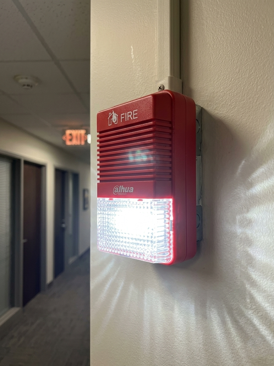 Aumenta la Seguridad de tu Espacio con la Lámpara Estroboscópica Dahua Wisualarm HY-1500
