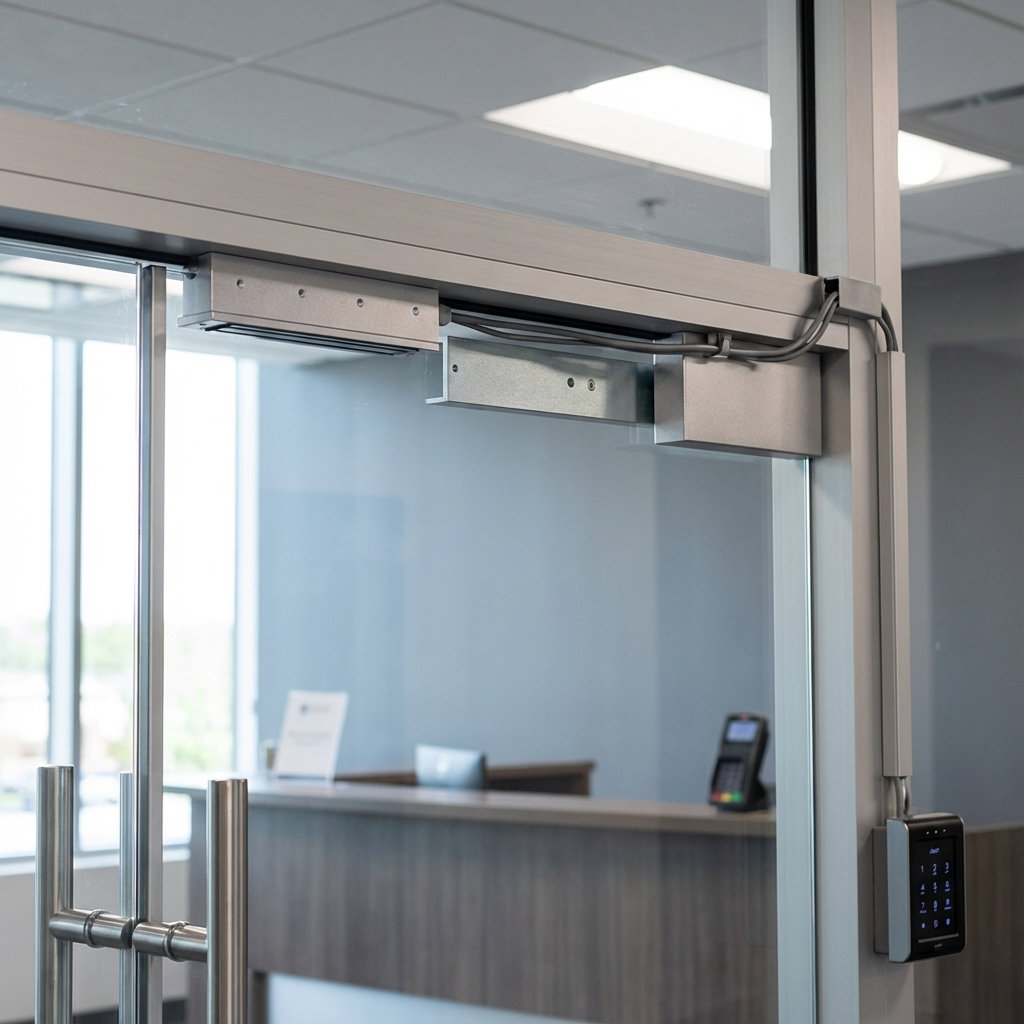 Potencia tu Seguridad con el Soporte GZ AXCEZE: Compatibilidad de Alto Nivel para Puertas de Cristal y Electroimanes M620