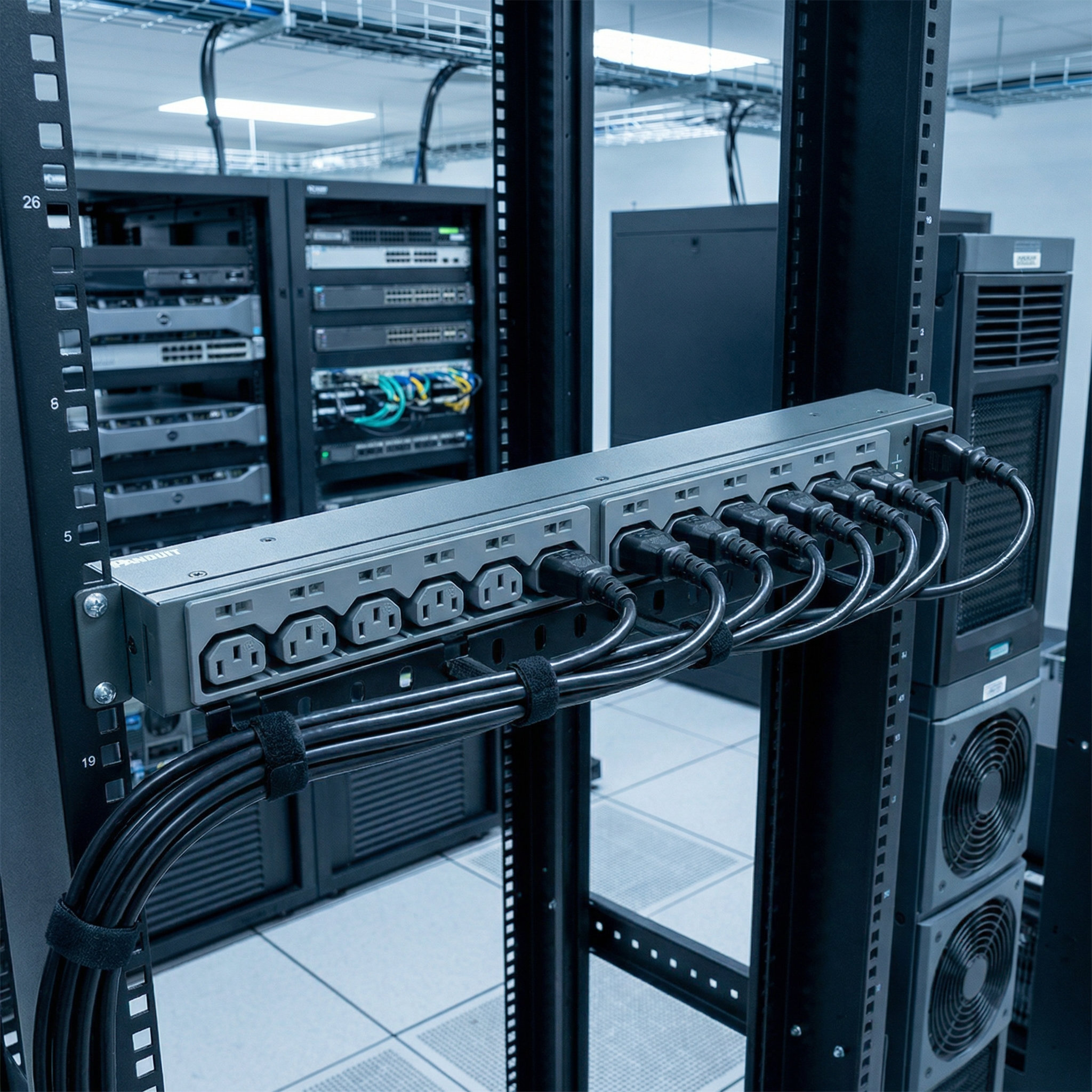 PDU Básico de Montaje en Rack: Asegura la Seguridad de tus Instalaciones con Protección Avanzada contra Sobretensiones