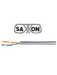 SAXXON OCAT3CCA- CABLE UTP CCA/ CATEGORIA 3/ COLOR GRIS/ INTERIOR/ 305 MTS/ PARA TELEFONIA Y OTROS USOS/ 2 PARES-Cables para Alarmas-SAXXON-TVD119059-Bsai Seguridad & Controles