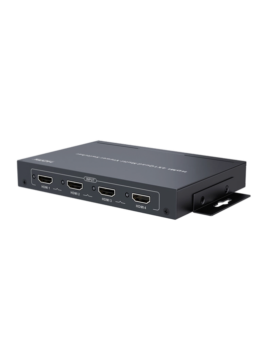 SAXXON LKV401MS- SWITCH MULTI VISTA HDMI/ 4 PUERTOS DE ENTRADA HDMI/ 1 PUERTO DE SALIDA HDMI/ RESOLUCION 1080P/ MODO CUATRO SALIDAS DE VIDEO EN UN SOLO MONITOR/ MODO DOBLE VISTA-Divisores / Splitters-SAXXON-TVT017007-Bsai Seguridad & Controles