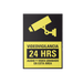 LETRERO DE VIDEOVIGILANCIA EN POLIESTIRENO / PAQUETE CON 10-Accesorios Videovigilancia-GENERICO-SYSLETVID/10-Bsai Seguridad & Controles