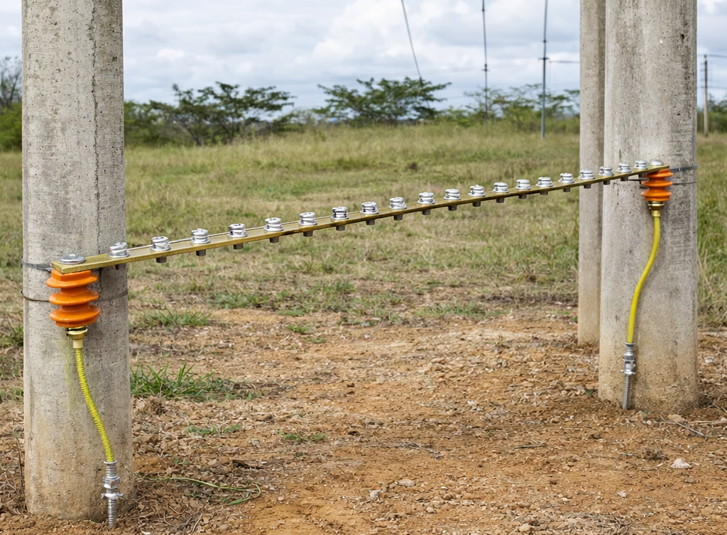 Maximiza la Seguridad de tu Infraestructura TI con la Barra de Tierra Física ENSON ENS-GRND1: Protección Esencial para Racks y Gabinetes