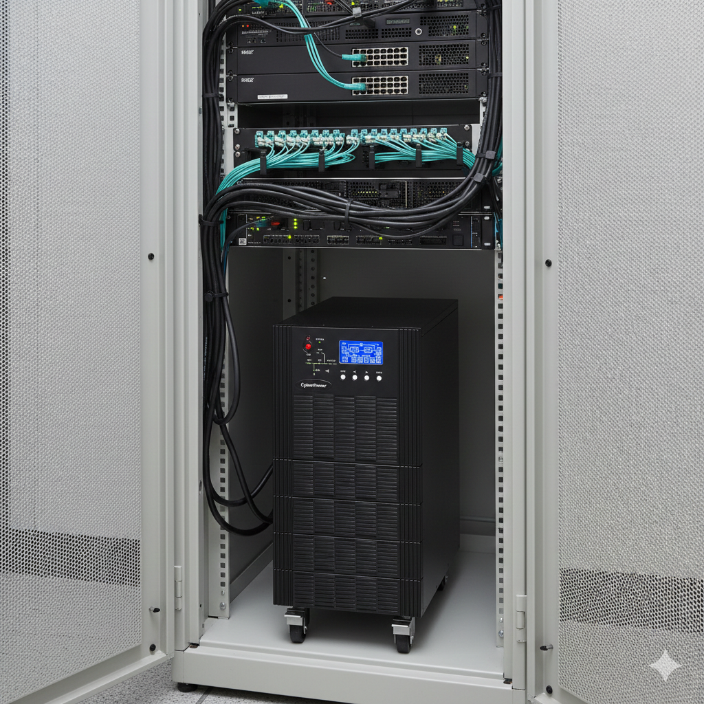 10 KVA de Seguridad Energética: Cómo el UPS Trifásico Revoluciona el Respaldo de Desempeño Total