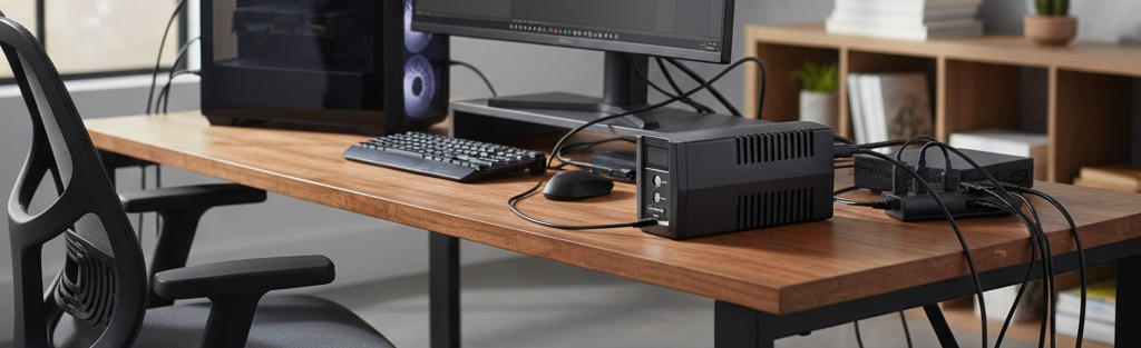 Cómo-la-UPS-CyberPower-de-900VA-Mejora-la-Seguridad-de-Tus-Dispositivos-y-Red-Eléctrica Bsai Seguridad y Controles