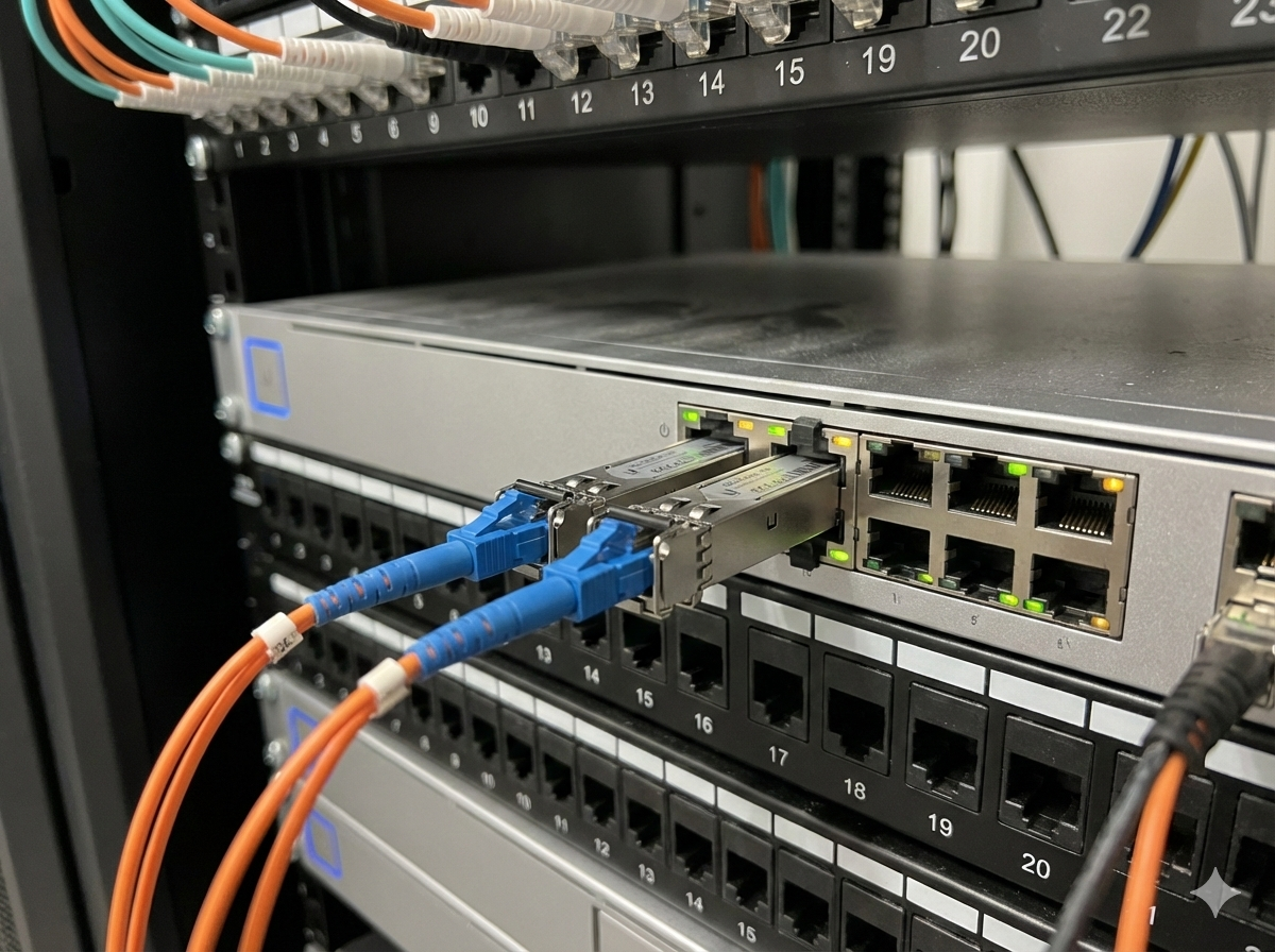 Mejora Tu Red con UBIQUITI Módulo SFP Multimodo: Tecnología de Seguridad en Alta Conexión hasta 550M