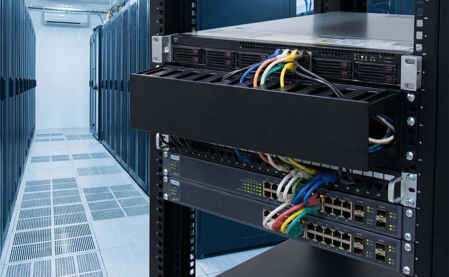 Cómo Mejorar la Seguridad de tus Instalaciones con el Organizador de Cable Horizontal SBETECH SBE-OH1UR