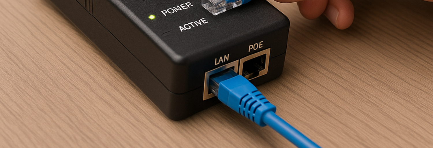 Inyector-High-PoE-de-1-Puerto-Gigabit-Cómo-Aumentar-la-Seguridad-de-tu-Red-Empresarial Bsai Seguridad y Controles
