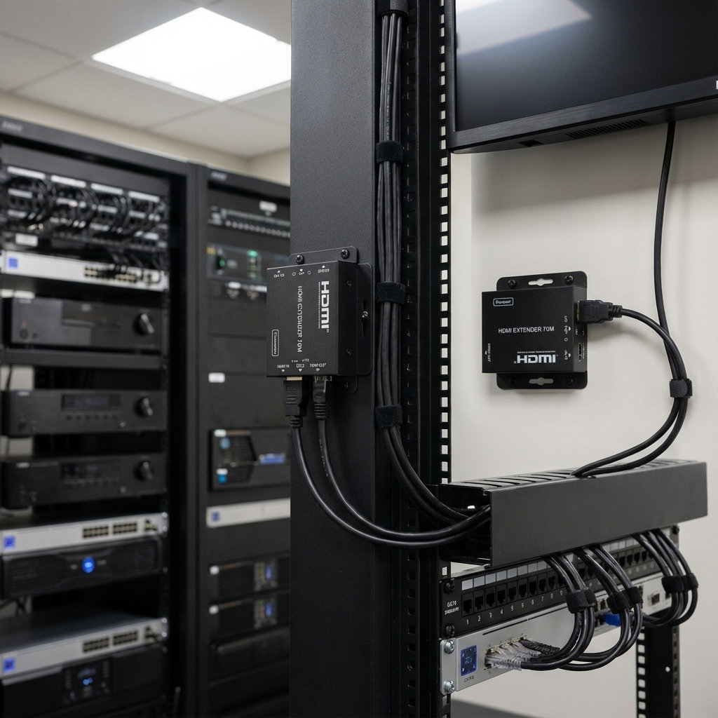 Optimiza la Seguridad Haciendo Uso del Kit Extensor de Video HDMI SAXXON LKV223P para Una Conexión Estable Hasta 70 Metros