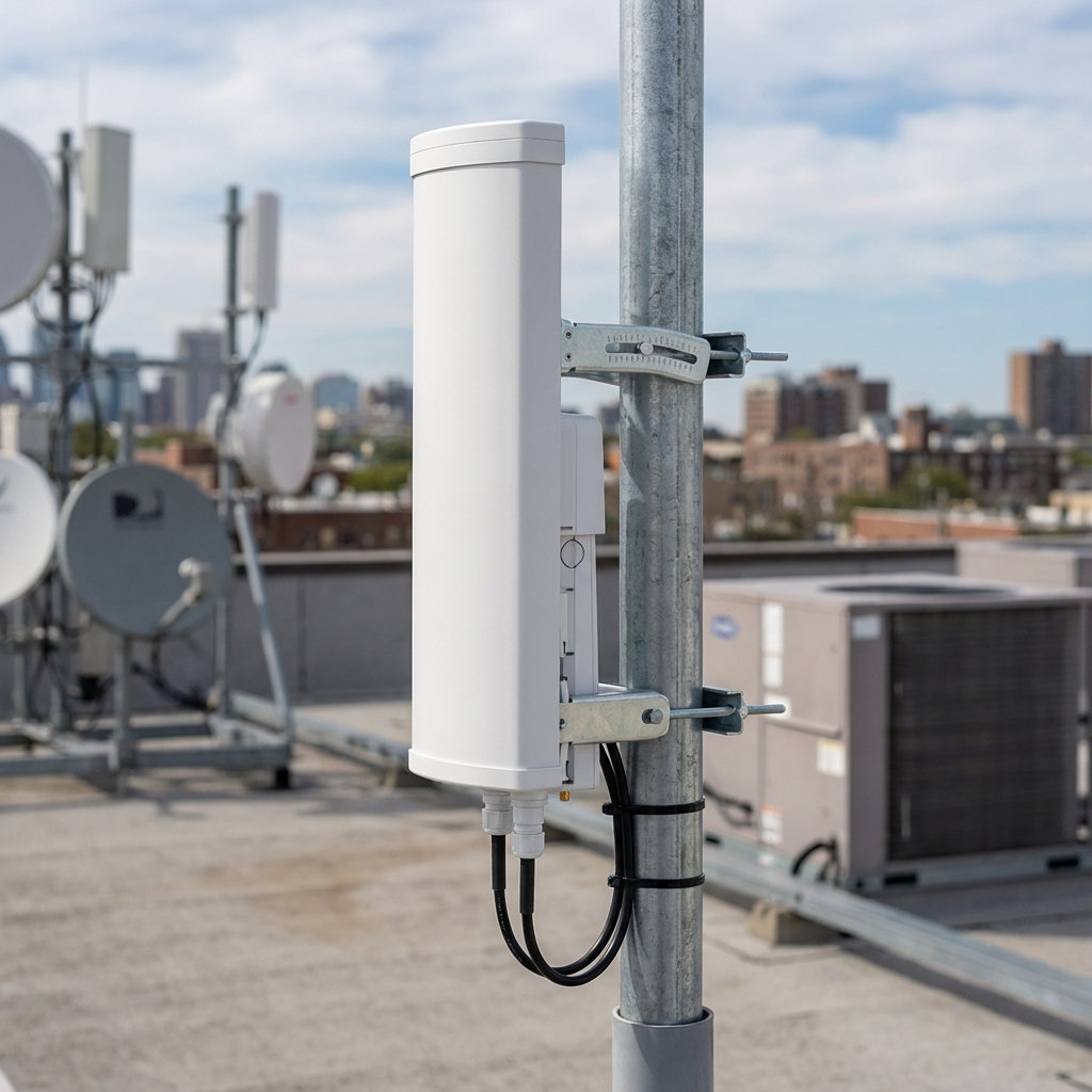 Explora Cómo la Antena Sectorial MIMO 4x4 Aumenta la Seguridad de Proyectos de Redes en Entornos Exigentes