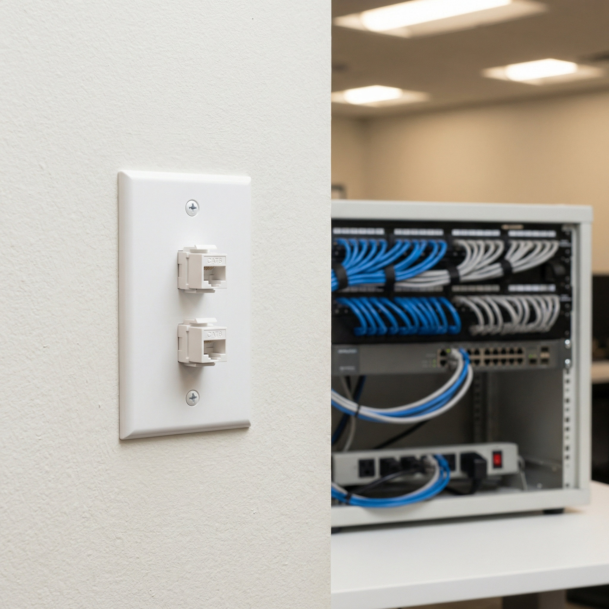 Ventajas de la Placa de Pared Belden AX102655 para Aumentar la Seguridad en Instalaciones de Red