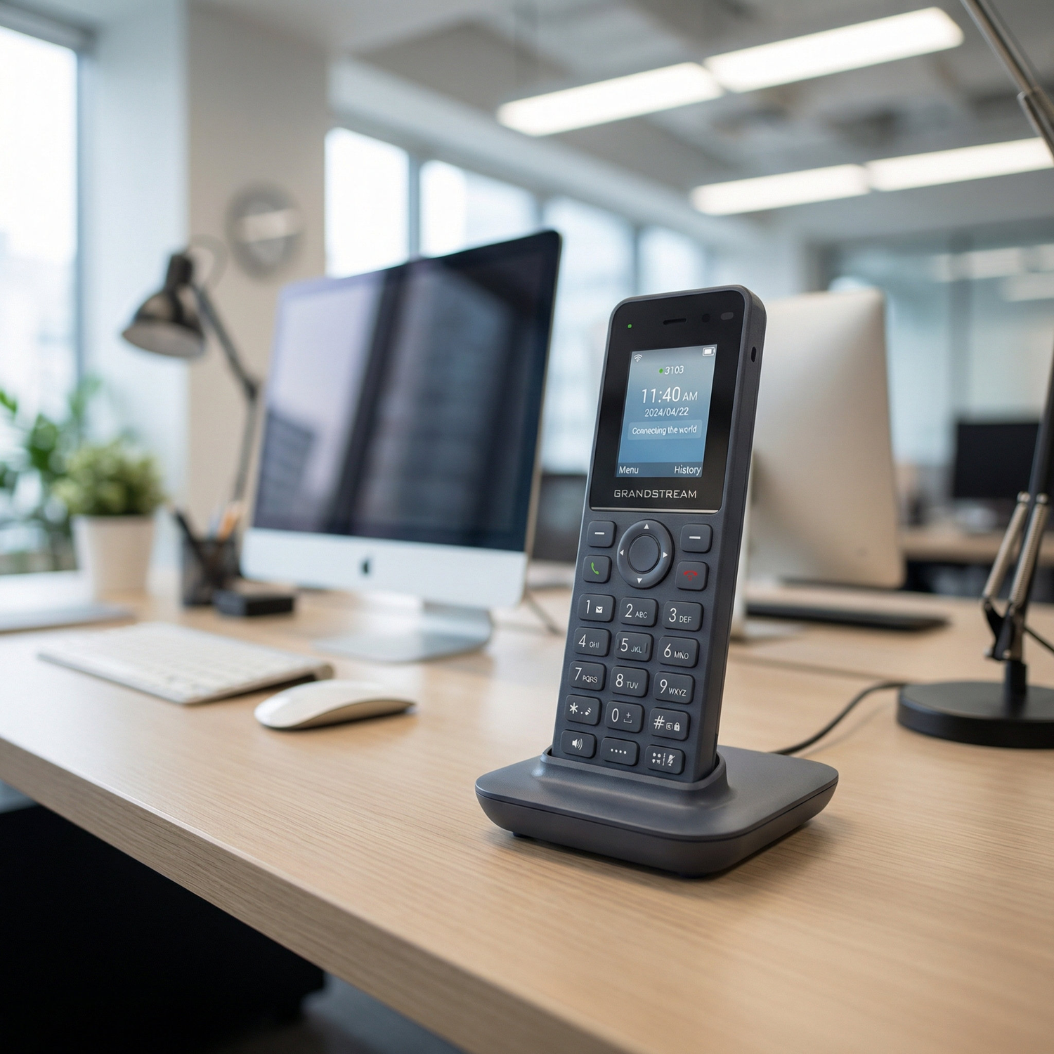 TELÉFONO WIFI PORTÁTIL EMPRESARIAL: INCREMENTA TU SEGURIDAD CON DISEÑO RESISTENTE IP67 Y VOIP sobre WIFI
