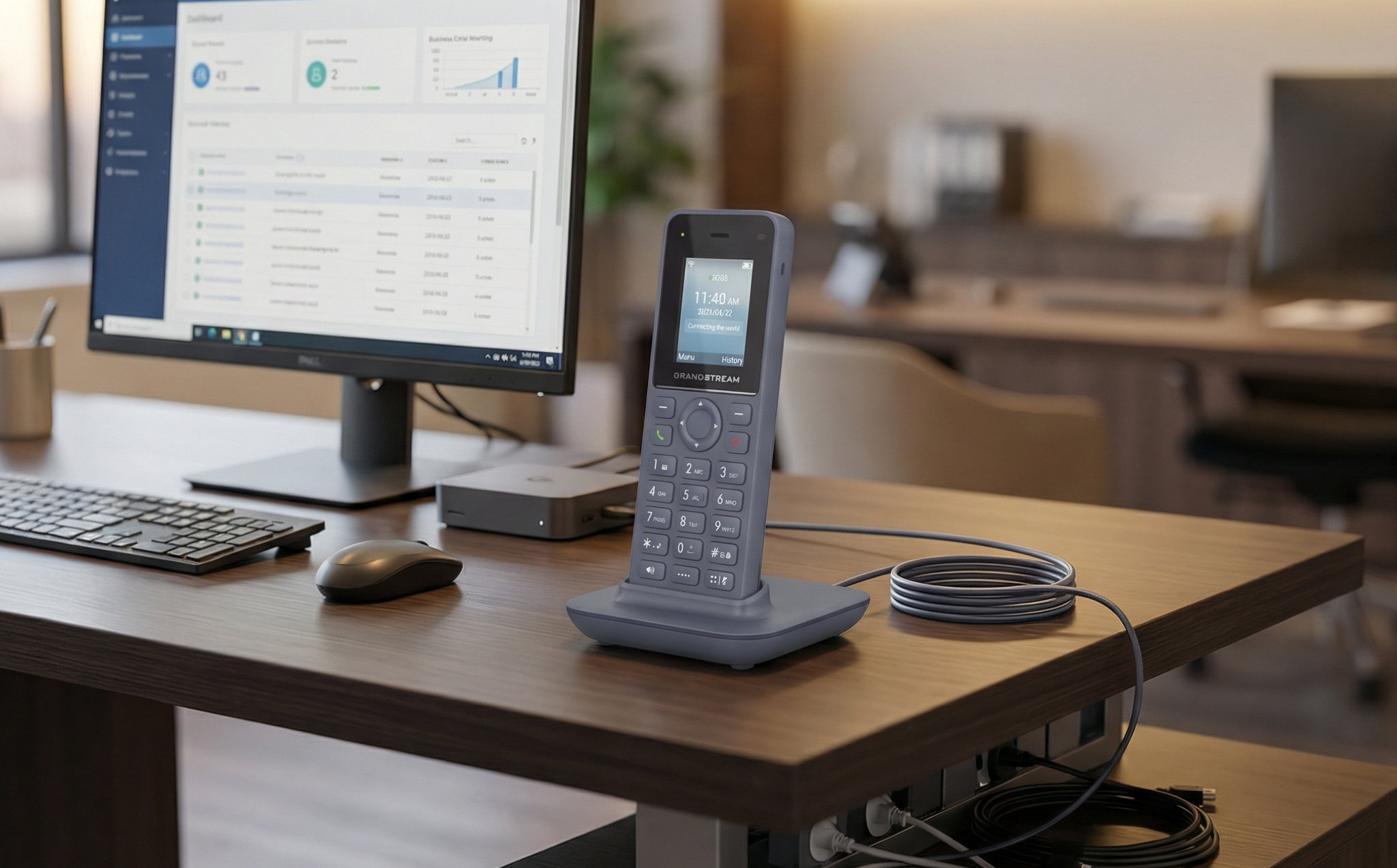 Cómo un Teléfono WiFi Portátil Empresarial con Resistencia IP67 Mejora la Seguridad en Comunicaciones VoIP
