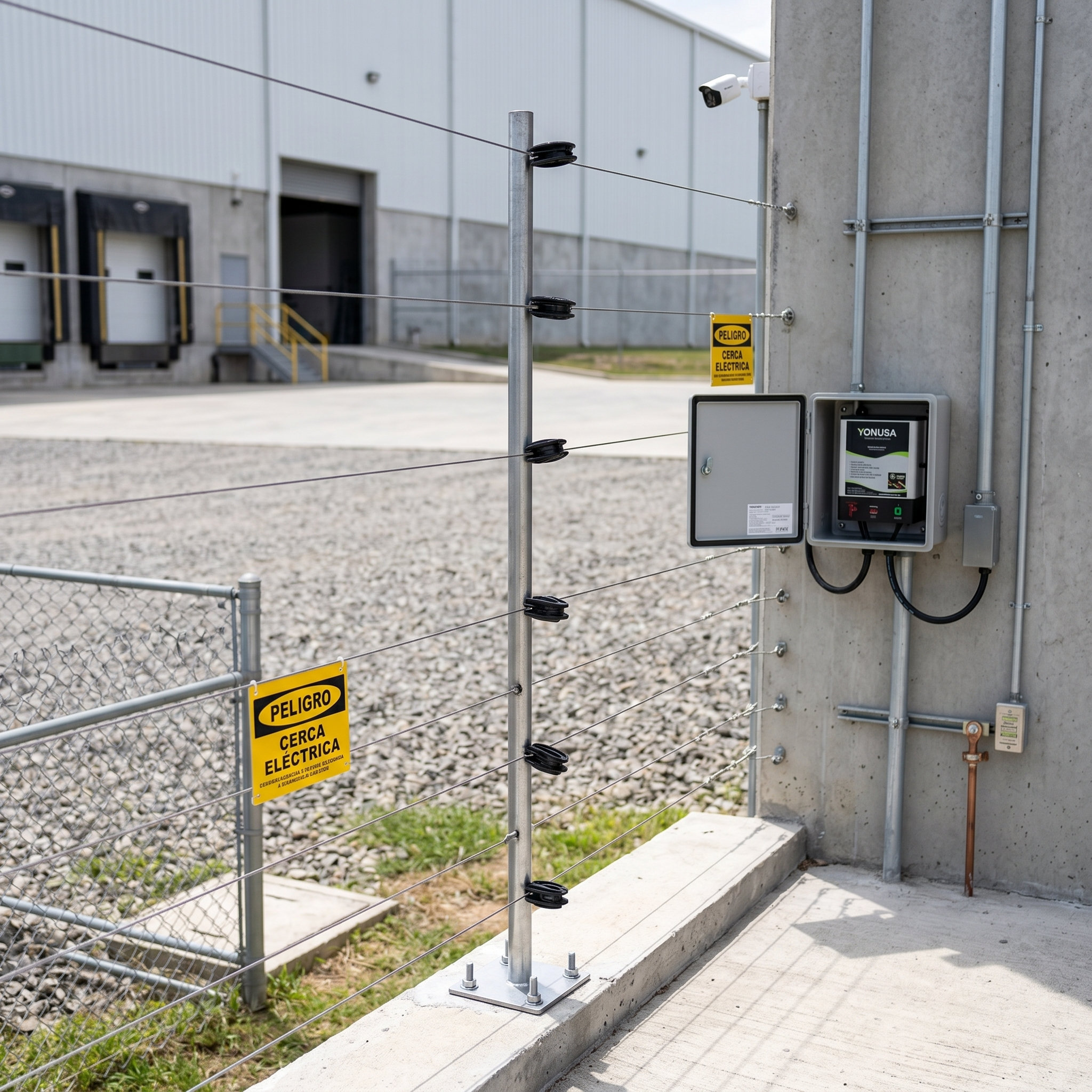 Cómo Mejorar la Seguridad de tu Propiedad con el Poste para Cercas Eléctricas YONUSA TUBOAP201