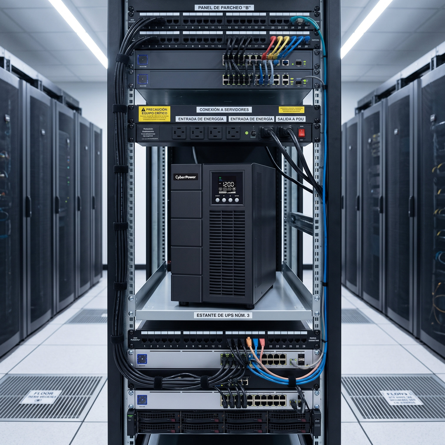 Cómo el UPS de 3000 VA Asegura la Seguridad de tus Equipos Eléctricos con Doble Conversión