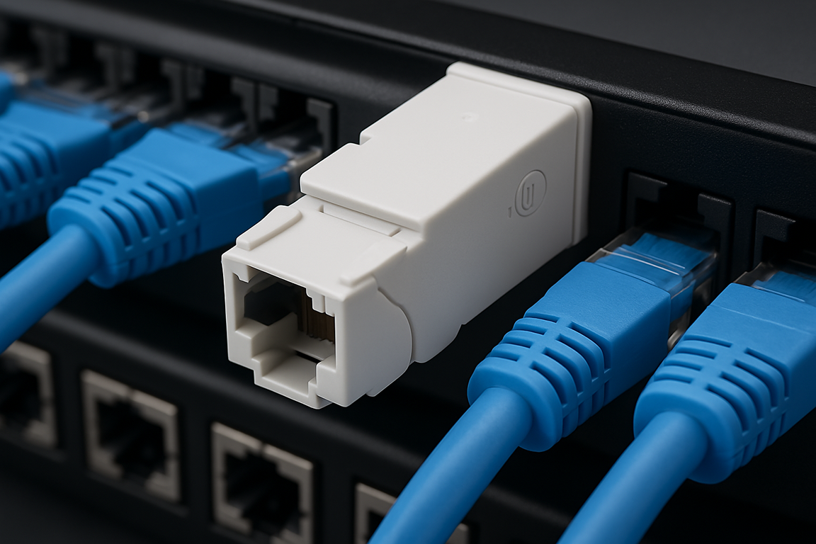 Conector-para-Patch-Panel-Z-MAX-UTP-CAT6-Clave-para-la-Seguridad-Integral-de-tu-Red Bsai Seguridad y Controles