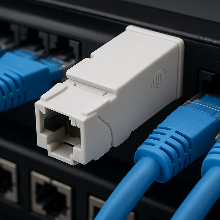 Conector-para-Patch-Panel-Z-MAX-UTP-CAT6-Clave-para-la-Seguridad-Integral-de-tu-Red Bsai Seguridad y Controles
