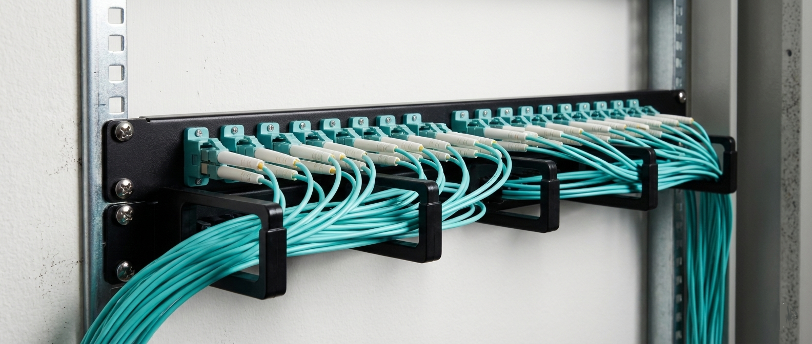 Cómo el Mini Panel de Fibra Óptica ENSON ENS-PA12LCMM Garantiza la Seguridad en Conexiones Multimodo OM3