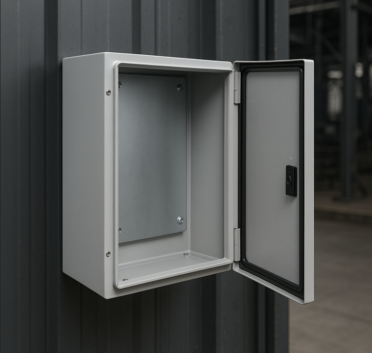 Protege-con-Seguridad-Beneficios-del-Gabinete-Metálico-SBE-TECH-SBE-403020-y-su-Resistencia-IP-65 Bsai Seguridad y Controles