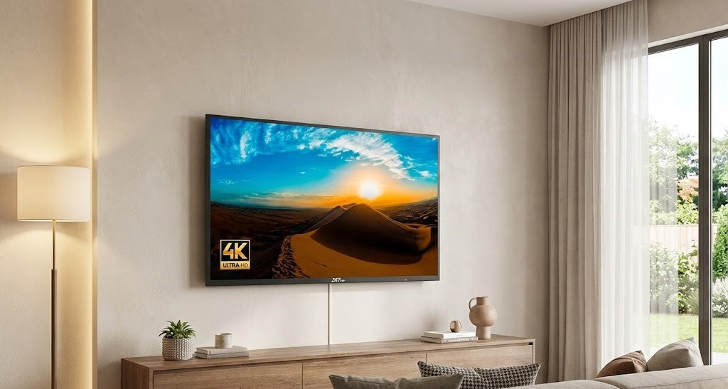 Cómo el Monitor LED UHD de ZKTeco Mejora la Seguridad Visual en Ambientes de Negocio y Vigilancia