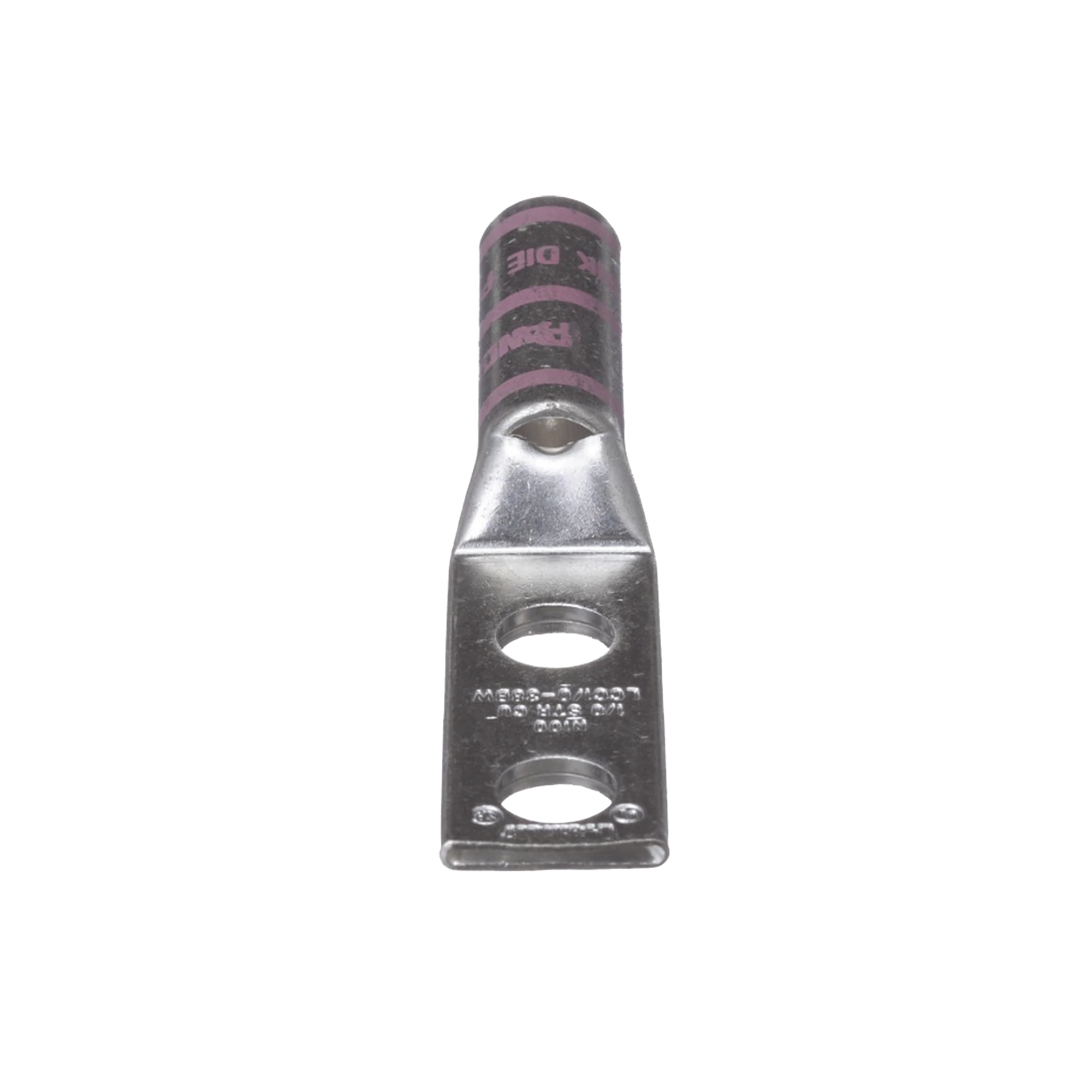 TERMINAL DE COMPRESIÓN DE BARRIL LARGO, DE DOS ORIFICIOS DE 3/8, PARA CABLE 1/0 AWG, ESPACIOS ENTRE ORIFICIOS DE 1 IN-Racks y Gabinetes-PANDUIT-Bsai Seguridad & Controles
