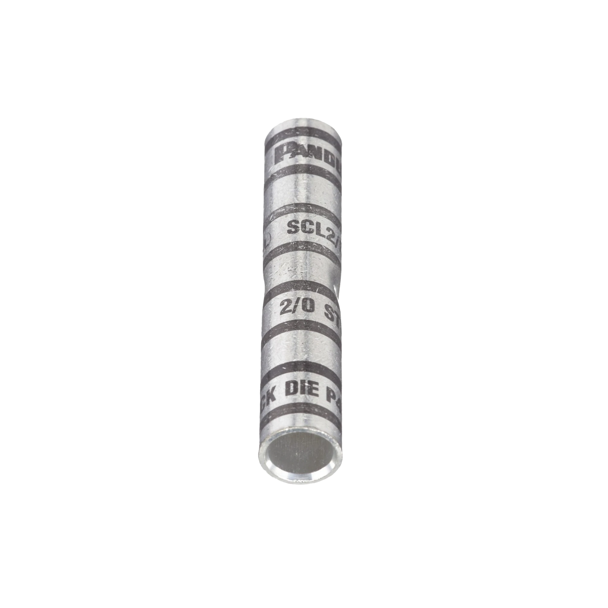 EMPALME DE COMPRESIÓN A TOPE DE COBRE TIPO BARRIL LARGO. PARA CABLE 2/0 AWG, PAQUETE DE 10 PIEZAS-Ferreteria-PANDUIT-Bsai Seguridad & Controles