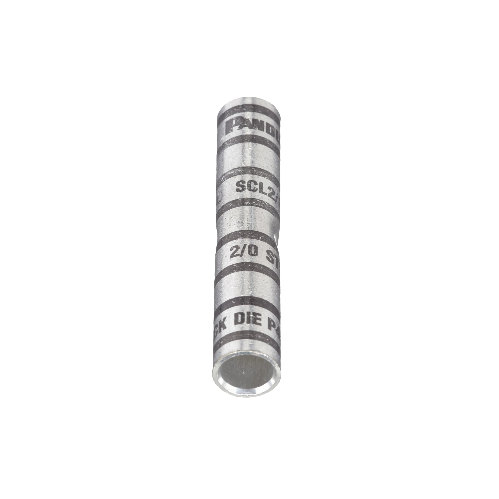 EMPALME DE COMPRESIÓN A TOPE DE COBRE TIPO BARRIL LARGO. PARA CABLE 2/0 AWG, PAQUETE DE 10 PIEZAS-Ferreteria-PANDUIT-Bsai Seguridad & Controles