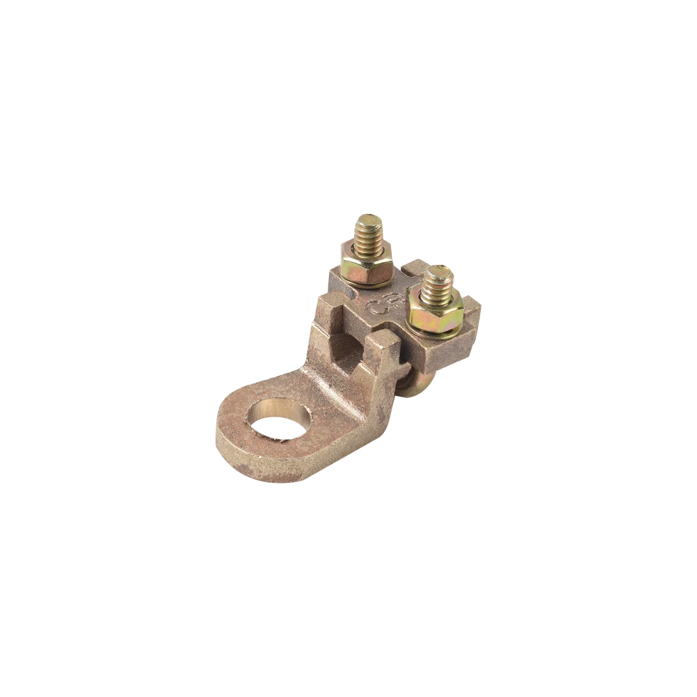 CONECTOR ANTIVANDALICO DE BORNES DE 1/2" A CABLE DE CALIBRE 4 A 1/0 (AWG).-Accesorios para Instalacion Tierra Fisica y Pararrayos-TOTAL GROUND-Bsai Seguridad & Controles