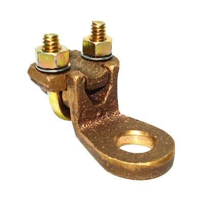 CONECTOR ANTIVANDALICO DE BORNES DE 1/2" A CABLE DE CALIBRE 1/0 (CERO) A 250 KCM.-Accesorios para Instalacion Tierra Fisica y Pararrayos-TOTAL GROUND-Bsai Seguridad & Controles