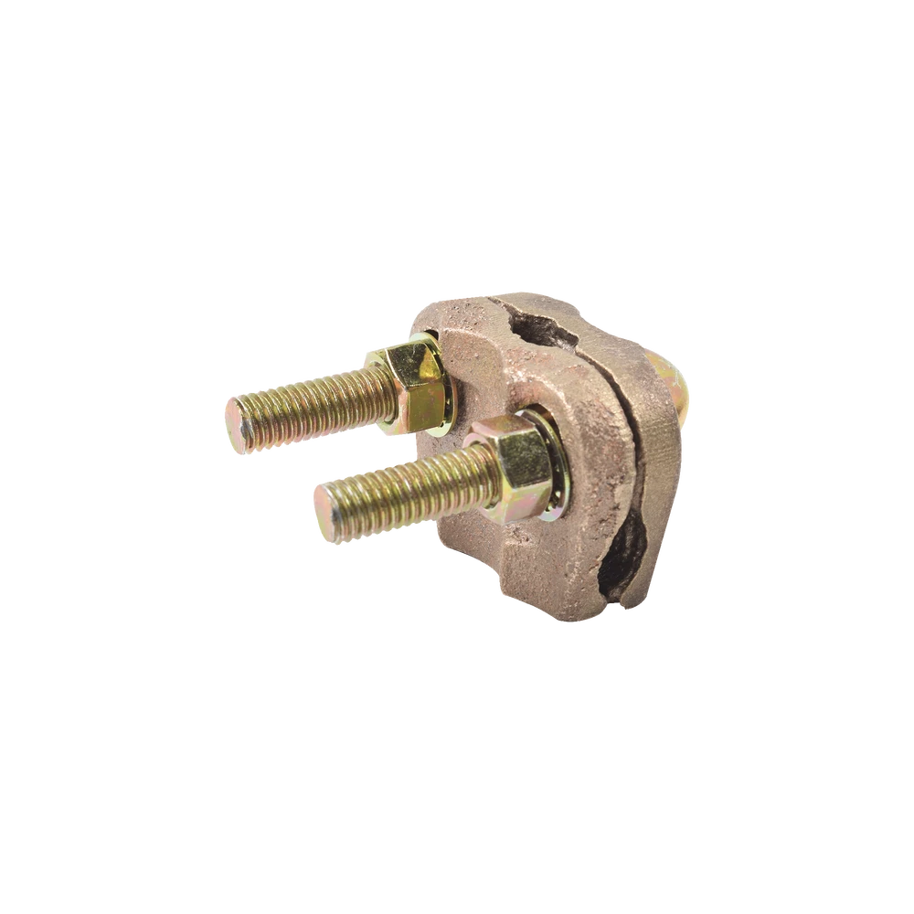 CONECTOR DE VARILLA 3/4" A CABLE CALIBRE 2/0 (DOBLE CERO) A 350 KCM-Accesorios para Instalacion Tierra Fisica y Pararrayos-TOTAL GROUND-Bsai Seguridad & Controles