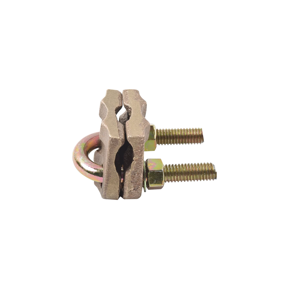 CONECTOR DE VARILLA 3/4" A CABLE CALIBRE 2/0 (DOBLE CERO) A 350 KCM-Accesorios para Instalacion Tierra Fisica y Pararrayos-TOTAL GROUND-Bsai Seguridad & Controles