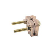 CONECTOR DE VARILLA 5/8" A CABLE CALIBRE 4 (CUATRO) A 3/0 (TRIPLE CERO)-Accesorios para Instalacion Tierra Fisica y Pararrayos-TOTAL GROUND-Bsai Seguridad & Controles