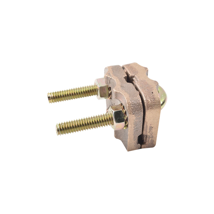 CONECTOR DE VARILLA 5/8" A CABLE CALIBRE 4 (CUATRO) A 3/0 (TRIPLE CERO)-Accesorios para Instalacion Tierra Fisica y Pararrayos-TOTAL GROUND-TG-AB18-Bsai Seguridad & Controles