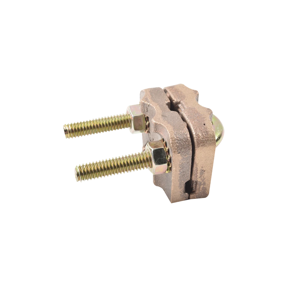 CONECTOR ANTIVANDALICO DE VARILLA 5/8" A CABLE CALIBRE 4 (CUATRO) A 3/0 (TRIPLE CERO).-Accesorios para Instalacion Tierra Fisica y Pararrayos-TOTAL GROUND-Bsai Seguridad & Controles