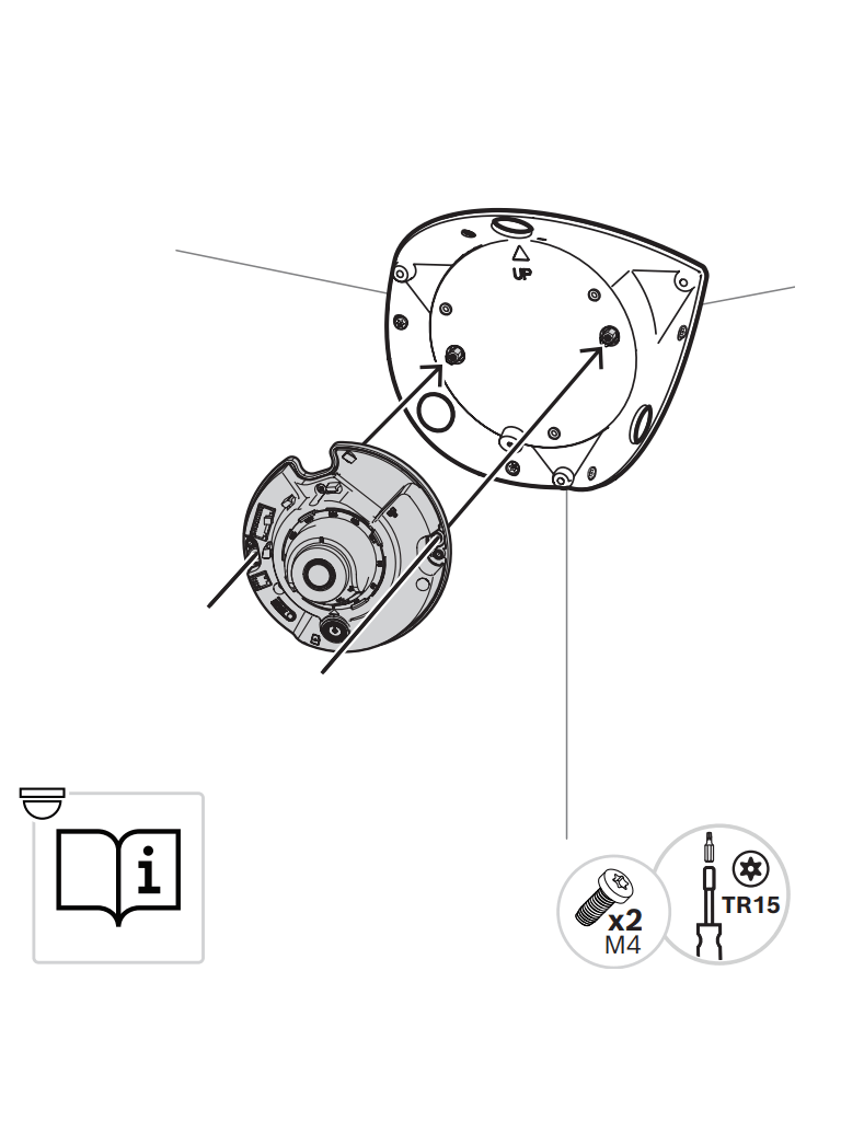 BOSCH V_NDA5080CMB - CAJA DE MONTAJE EN ESQUINA 45° / 110MM