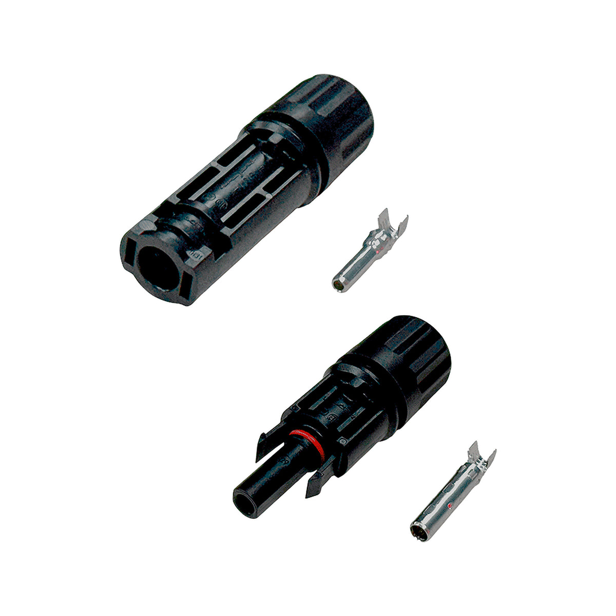 HYXIPOWER EPL01 - PAR DE CONECTORES MC4 PARA MÓDULOS FOTOVOLTAICOS / PROTECCIÓN CONTA AGUA / RESISTENCIA CONTRA LA TENSIÓN / CONECTOR HEMBRA - MACHO #SOLAR #MCI1 [HYX2050001]