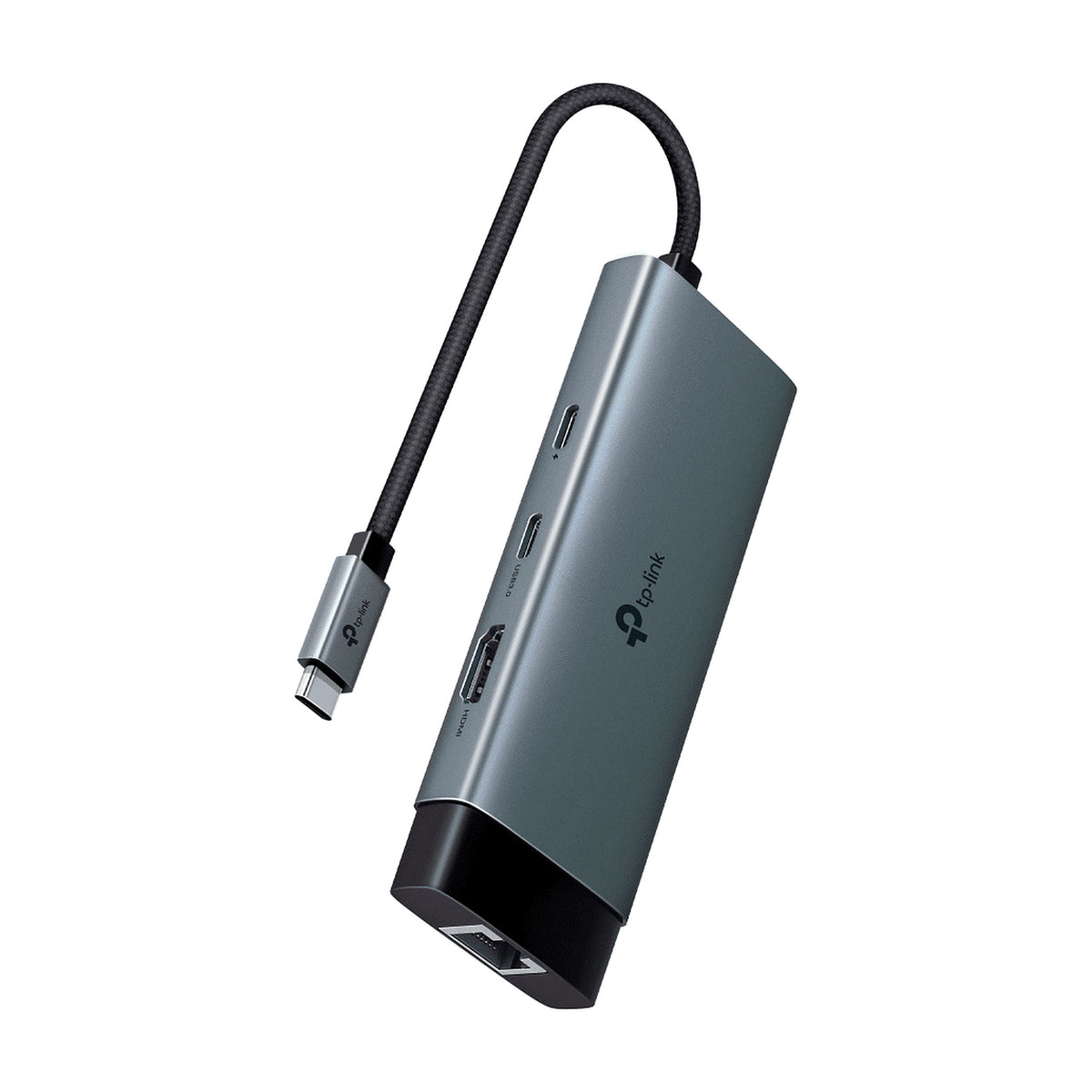 TP-LINK UH6120C - USB-C , 2 PUERTOS USB-A , 1 PUERTO HDMI PARA TRANSMISION EN 4K@60HZ , 1 PUERTO RJ45 ETHERNET PARA COMPUTADURAS QUE NO TIENE PUERTO ETHERNET. [TPL6740022]