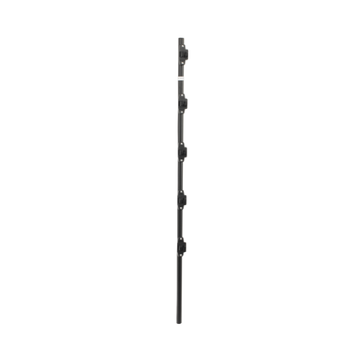 SFIRE SF-POST-5B - POSTE DE PASO PARA CERCA ELÉCTRICA / TUBO DE ACERO GALVANIZADO / 5 AISLADORES / 1.2 M (47.2 FT) / DIÁ