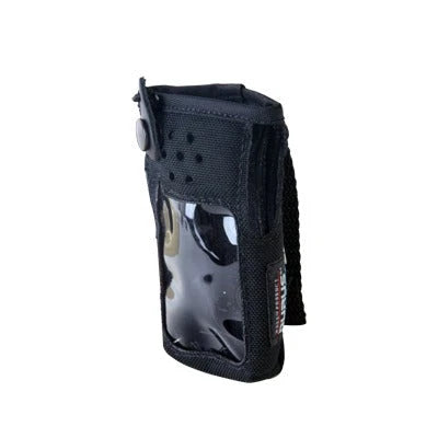 FUNDA REFORZADA DE NYLON, LAZO PARA CINTO, CORREA CON BROCHE Y VISOR FRONTAL PARA IC-F1000T/09 O IC-F2000T/09.-Accesorios para ICOM-BEE ELECTRONICS INC-Bsai Seguridad & Controles