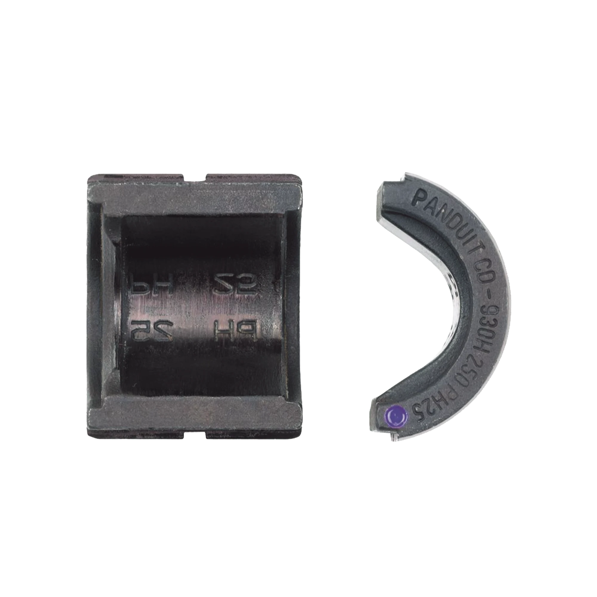 DADO DE COMPRESIÓN PARA HERRAMIENTA DE CRIMPADO CT-29XX. PARA CONECTORES A TIERRA TIPO "E" GCE250-1/0, GCE250-250, CRUZADO GCC6X6250-1/0, GCC6X6. CÓDIGO NEGRO PG25-Calidad de la Energía-PANDUIT-Bsai Seguridad & Controles