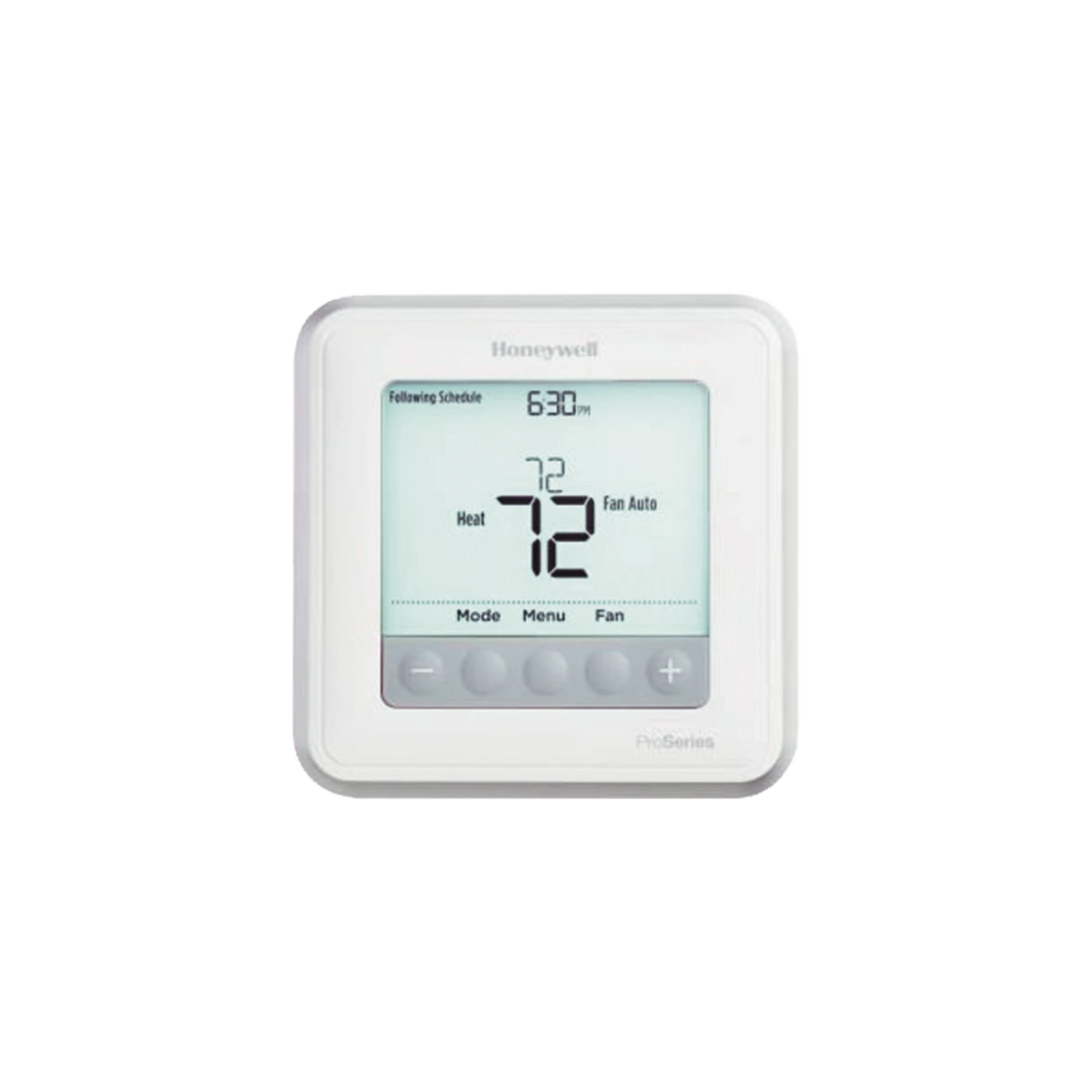 TERMOSTATO PROGRAMABLE T6 PRO CON ETAPAS DE HASTA 2 BOMBAS DE CALOR DE CALOR/1 FRÍO O SISTEMAS CONVENCIONALES DE 1 CALOR/1 FRÍO-Climatización / Refrigeración-HONEYWELL HOME RESIDEO-Bsai Seguridad & Controles