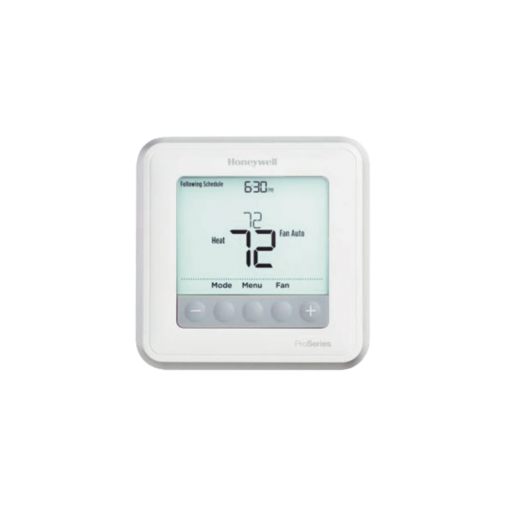 TERMOSTATO PROGRAMABLE T6 PRO CON ETAPAS DE HASTA 2 BOMBAS DE CALOR DE CALOR/1 FRÍO O SISTEMAS CONVENCIONALES DE 1 CALOR/1 FRÍO-Climatización / Refrigeración-HONEYWELL HOME RESIDEO-Bsai Seguridad & Controles