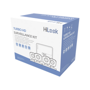 KIT TURBOHD 720P / DVR 4 CANALES / 4 CÁMARAS BALA DE METAL / 4 CABLES 18 MTS / 1 FUENTE DE PODER PROFESIONAL-Kits Sistemas Completos-HILOOK BY HIKVISION-Bsai Seguridad & Controles