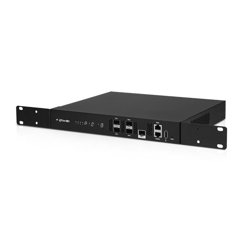 UBIQUITI UF-OLT-4 - TERMINAL DE LINEA OPTICA/ HASTA 512 ONU CONCURRENTES/ 4 PUERTOS SFP GPO N/ 1 PUERTO SFP+ 10G-GPON / OLT / ONT / ONU-UBIQUITI-Bsai Seguridad & Controles