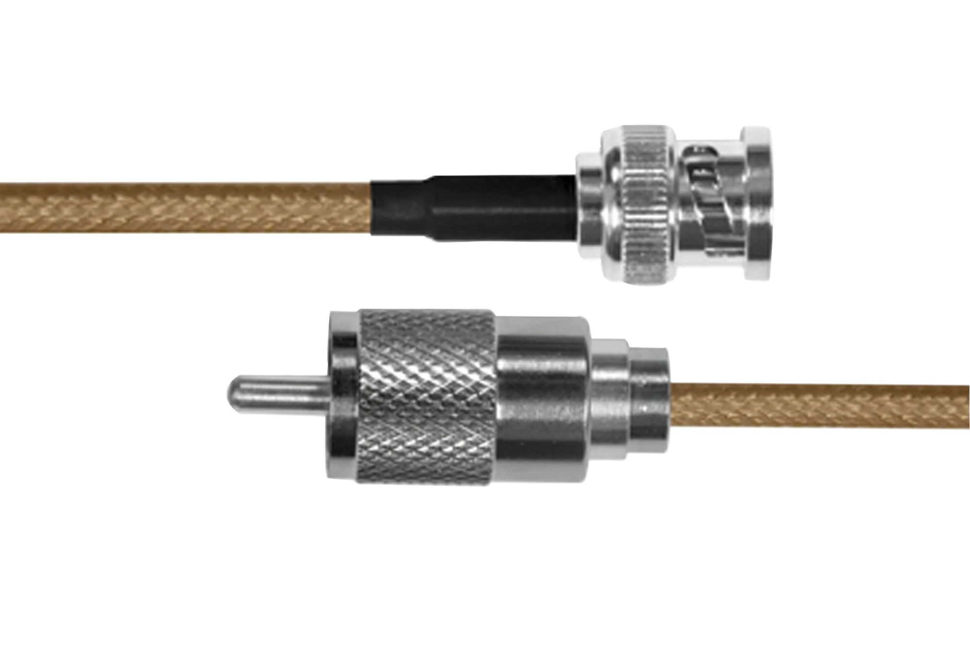 (1 PZA) JUMPER CON CABLE LP142, CONECTORES BNC MACHO/UHF (PL-259) MACHO.-EPCOM INDUSTRIAL-Bsai Seguridad & Controles