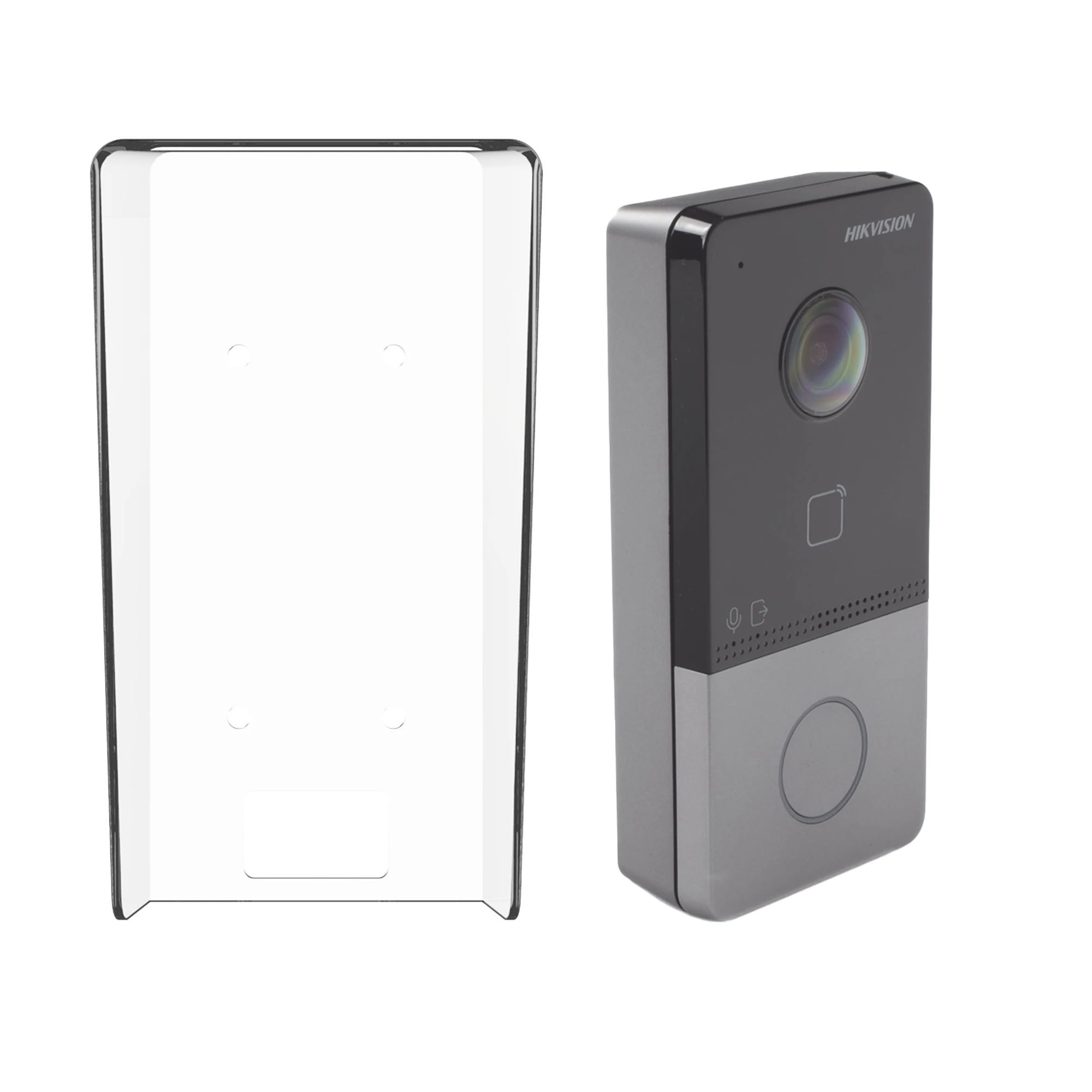 KIT VIDEOPORTERO IP + CARCASA PROTECTORA 2 MEGAPIXEL / POE ESTANDAR / IP65 / APERTURA DESDE HIK-CONNECT / SOPORTA 1 DEPARTAMENTO Y HASTA 6 MONITORES / SOPORTA TARJETAS MIFARE / 1 SALIDA RELAY-Videoporteros e Interfonos-HIKVISION-Bsai Seguridad & Controles