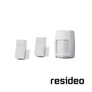 KIT DE SENSORES INALÁMBRICOS 2MRF1PRF 2 MAGNETOS 5816, DE PLASTICO, COLOR BLANCO/ 2 IMANES 5899/ 1 SENSOR DE MOVIMIENTO 5800PIR CON DETECCIÓN BAJA, SENSIBILIDAD PROGRAMABLE-Detectores / Sensores-RESIDEO-Bsai Seguridad & Controles