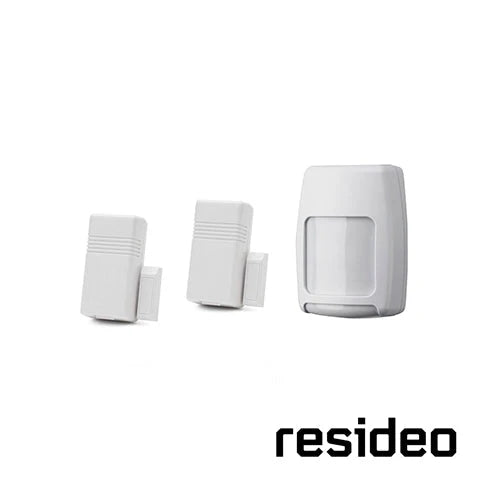 KIT DE SENSORES INALÁMBRICOS 2MRF1PRF 2 MAGNETOS 5816, DE PLASTICO, COLOR BLANCO/ 2 IMANES 5899/ 1 SENSOR DE MOVIMIENTO 5800PIR CON DETECCIÓN BAJA, SENSIBILIDAD PROGRAMABLE-Detectores / Sensores-RESIDEO-2MRF1PRF 2X5816WMHW + 1X5800PIR-Bsai Seguridad & Controles