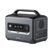 ESTACIÓN DE ENERGÍA PORTÁTIL 1200W (1024WH) / 6 AC 1200 W / 2 USB-C 100W / 2 USB-A 22.5 W / 1 TOMA DE ENCENDEDOR / 2 SALIDAS CC5521 / COMPATIBILIDAD: BMS/UPS/WIFI/BLUETOOTH/APP / 10 AÑOS DE VIDA UTIL.-Respaldo de Energía-UGREEN-Bsai Seguridad & Controles